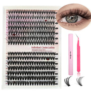 DIY Cluster Lashes – Mixed Package False Eyelashes for Custom Lash Extensions