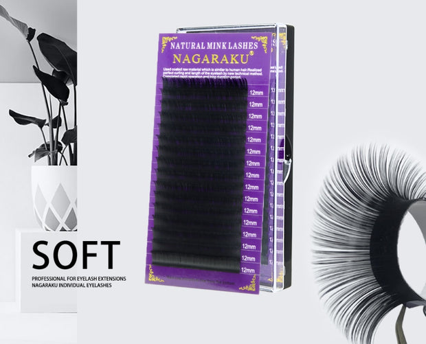 Rows Faux Mink Individual Eyelashes – Soft, Lightweight & Natural Lash Extensions