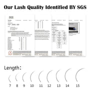 Rows Faux Mink Individual Eyelashes – Soft, Lightweight & Natural Lash Extensions
