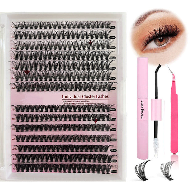 DIY Cluster Lashes – Mixed Package False Eyelashes for Custom Lash Extensions