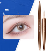 Liquid Eyeliner Pencil – Black Brown Extra Fine Tip for Lower Lashes & Precision