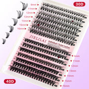 DIY Cluster Lashes – Mixed Package False Eyelashes for Custom Lash Extensions