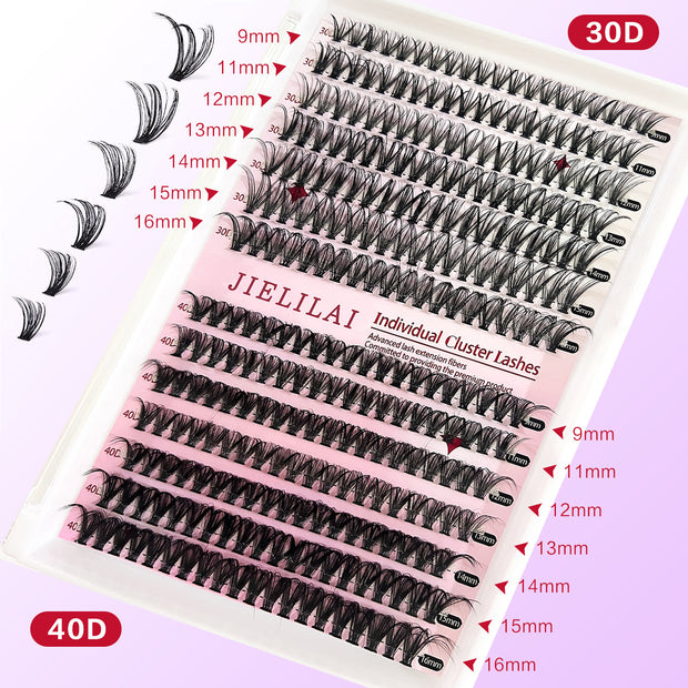 DIY Cluster Lashes – Mixed Package False Eyelashes for Custom Lash Extensions