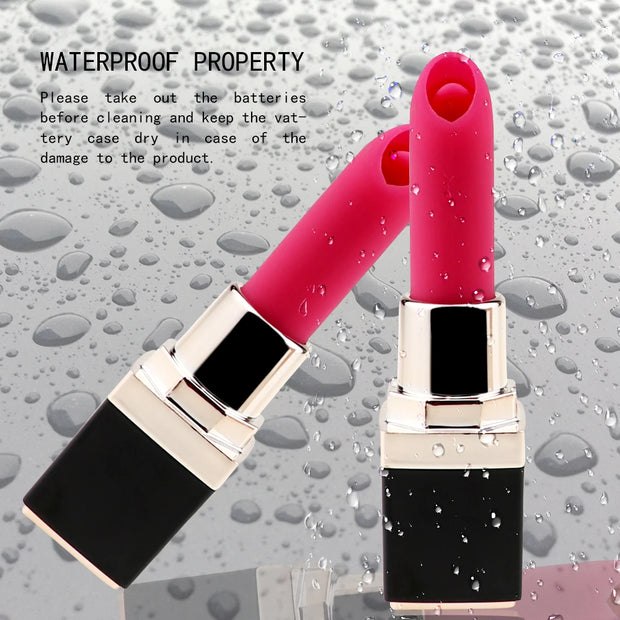 Mini Lipstick Vibrator Portable Bullet G-Spot Massage Clitoral Stimulator Rechargeable Sex Products Female Sex Toy