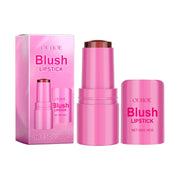 Ouhoe 5g Fruit Blush Lipstick Lip Tinted Cooling Water Jelly Natural Makeup Cheek Contour Long Lasting Matte Lip Dye Stick