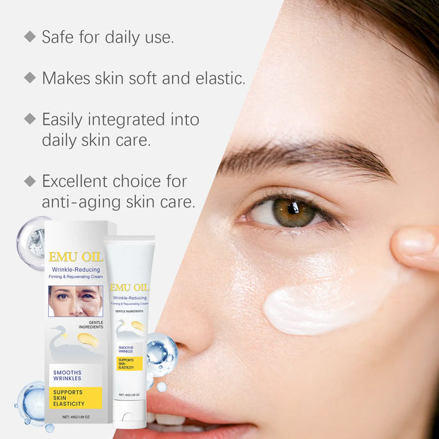 Facial Care Cream: Deep Hydration to Moisturize & Nourish, for Delicate, Soft, Refreshing Facial Skin