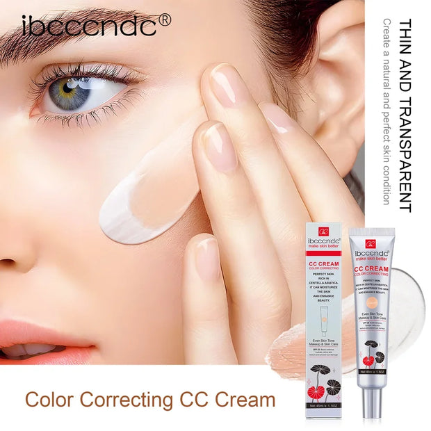 CC Cream for Face Concealer Makeup Foundation Concealer Full Coverage Cosmetics Base Female Cc Moisture erborian