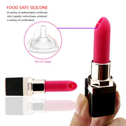 Mini Lipstick Vibrator Portable Bullet G-Spot Massage Clitoral Stimulator Rechargeable Sex Products Female Sex Toy