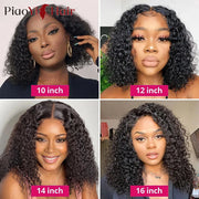 Glueless Wigs Human Hair Water Wave Bob Wig Human Hair 100% Ready to Wear Curly Wave Human Hair Wigs 4X4 Lace Bob Top Quality