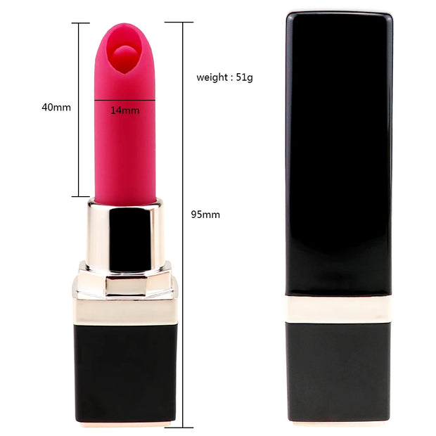 Mini Lipstick Vibrator Portable Bullet G-Spot Massage Clitoral Stimulator Rechargeable Sex Products Female Sex Toy