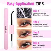 DIY Cluster Lashes – Mixed Package False Eyelashes for Custom Lash Extensions