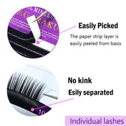 Rows Faux Mink Individual Eyelashes – Soft, Lightweight & Natural Lash Extensions